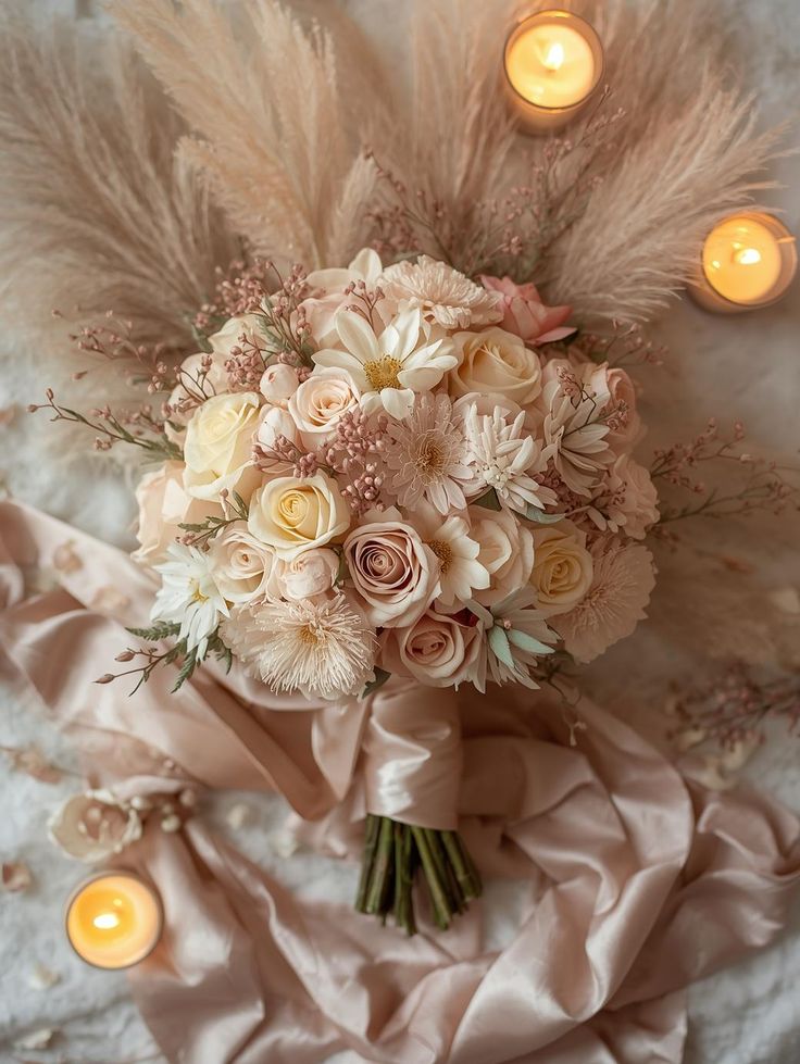Champagne Petals — Refined Luxury Bouquet