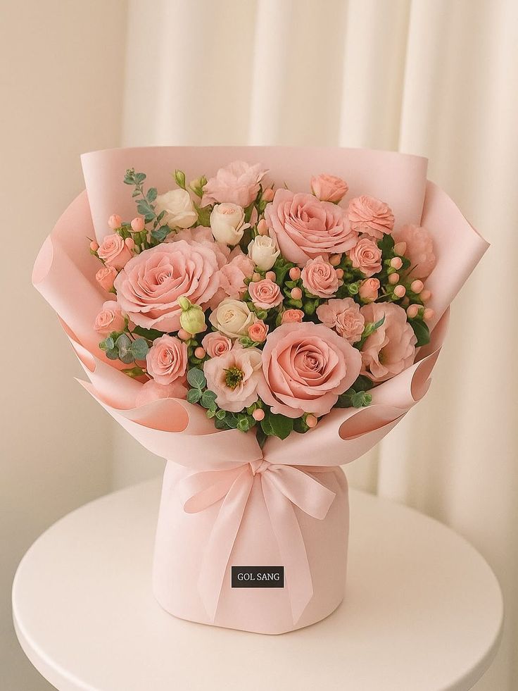 Grace Edit — Elegant Pastel Pink Luxury Bouquet