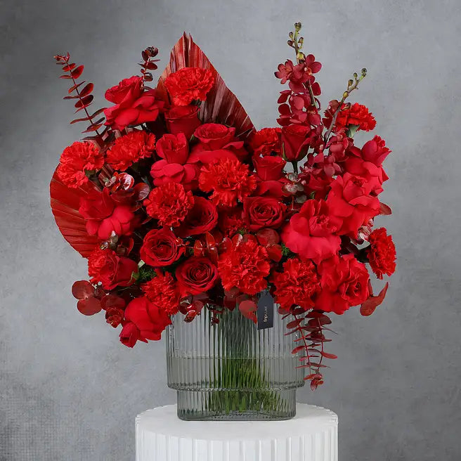 Ruby Reverie — Rich Red Bloom