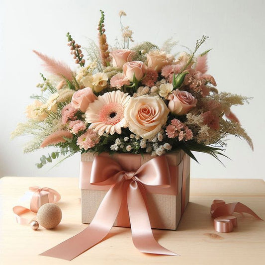 Pastel Prestige — Premium Elite Flower Box