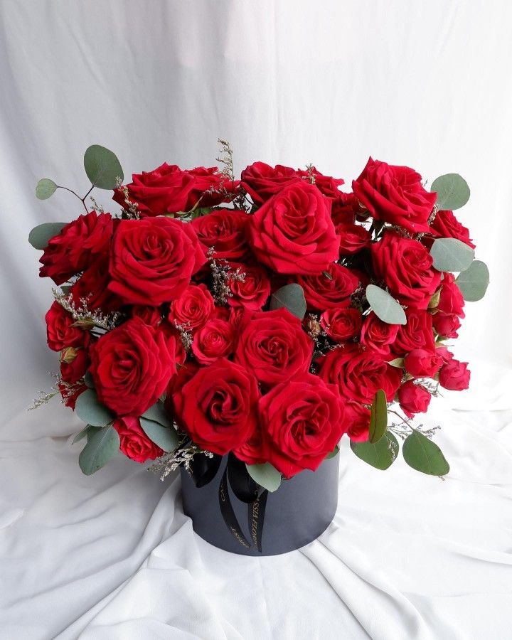 Majestic Flame — Fiery  Luxury Bloom Box