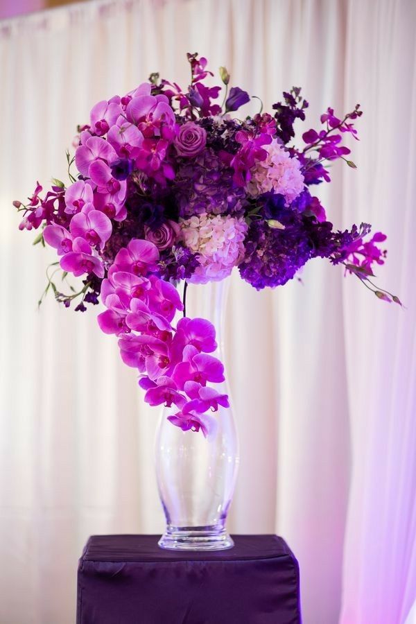 Imperial Orchid —Reception Statement Décor