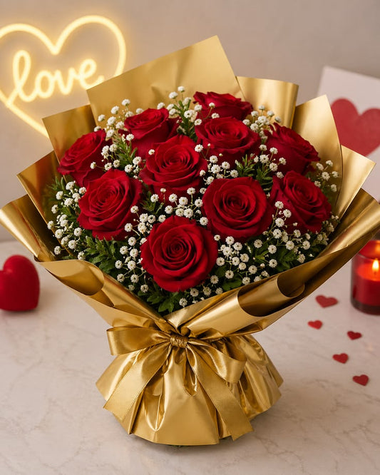Amour Élitaire — Elite Romantic  Bouquet