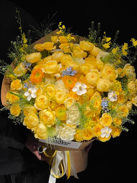 Luxe Citrine Refined  Luxury Bouquet