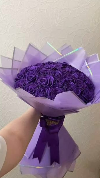 Monarch Bloom — Royal Purple Luxury Flower