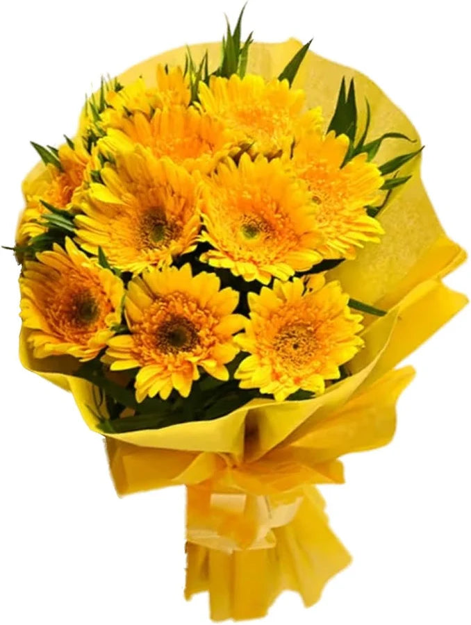 Sunshine Prestige Elegant Luxury Yellow Bouquet